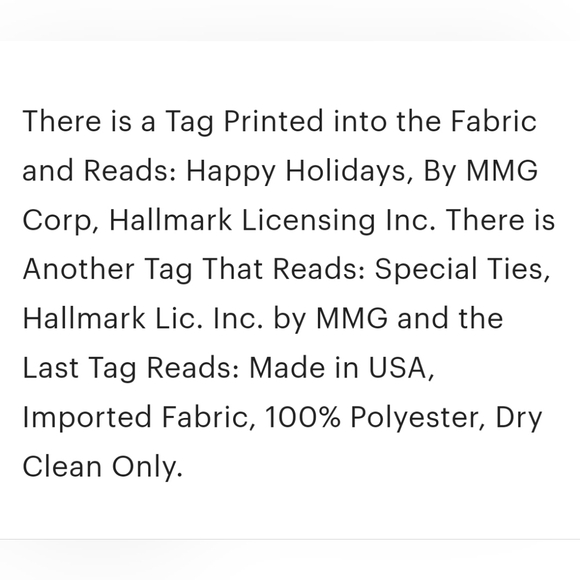 Vintage Christmas Golf Tie - Picture 10 of 10